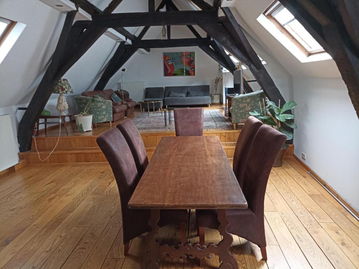 Spacious Duplex In Brussels Historical Center Luaran gambar